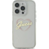 Guess IML Heart Case for iPhone 16 Pro - Transparent - (GUE003988-0)