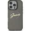 Guess IML Heart Case for iPhone 16 Pro Max - Black - (GUE003982-0)