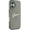 Guess IML Heart iPhone 16 Case - Black - (GUE003979-0)
