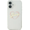 Guess IML Heart iPhone 16 Case - Transparent - (GUE003986-0)