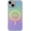 Guess IML Iridescent MagSafe case for iPhone 15 Plus - purple - (GUE003216-0)