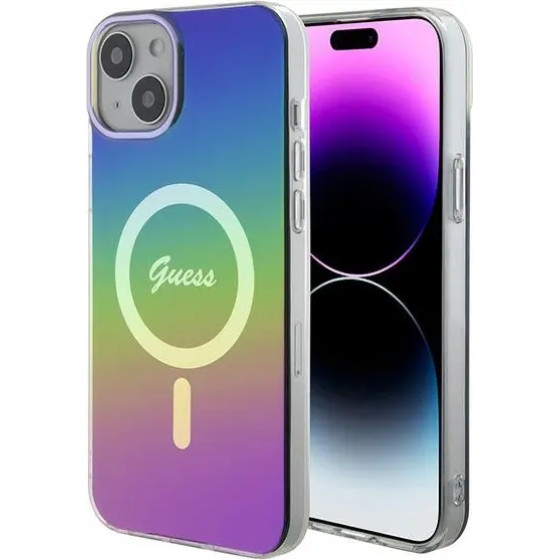Guess IML Iridescent MagSafe case for iPhone 15 Plus / 14 Plus 6.7 - multicolor - (GUE003213-0)