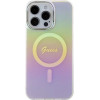 Guess IML Iridescent MagSafe case for iPhone 15 Pro - pink - (GUE003123-0)
