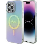 Guess IML Iridescent MagSafe case for iPhone 15 Pro - turquoise - (GUE003122-0)