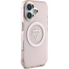 Guess IML Metal Mountain Logo MagSafe iPhone 16 Case - Pink - (GUE004418-0)