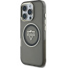 Guess IML Metal Mountain Logo MagSafe iPhone 16 Pro Case - Black - (GUE004416-0)