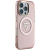 Guess IML Metal Mountain Logo MagSafe iPhone 16 Pro Max Case - Pink - (GUE004420-0)