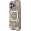Guess IML Peony On 4G Background MagSafe Case for iPhone 16 Pro - Pink - (GUE004086-0)