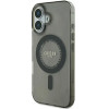 Guess IML Rhinestones MagSafe iPhone 16 Case - Black - (GUE003841-0)