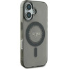 Guess IML Rhinestones MagSafe iPhone 16 Case - Black - (GUE003841-0)