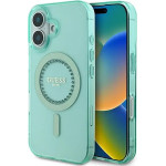 Guess IML Rhinestones MagSafe iPhone 16 Case - Green - (GUE003849-0)