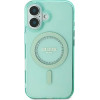 Guess IML Rhinestones MagSafe iPhone 16 Case - Green - (GUE003849-0)