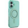 Guess IML Rhinestones MagSafe iPhone 16 Plus Case - Green - (GUE003850-0)
