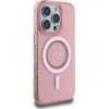 Guess IML Rhinestones MagSafe iPhone 16 Pro Case - Pink - (GUE003978-0)