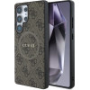 Guess Leather 4G Colored Ring Classic Logo MagSafe Case Samsung Galaxy S25 Ultra brown - (GUE004314-0)