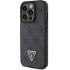 Guess Leather 4G Diamond Triangle case for iPhone 15 Pro Max - black - (GUE003099-0)