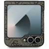 Guess Leather 4G Metal Logo Case for Samsung Galaxy Z Flip 6 - Brown - (GUE003739-0)