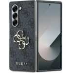 Guess Leather 4G Metal Logo Case for Samsung Galaxy Z Fold 6 - Black - (GUE003738-0)