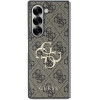 Guess Leather 4G Metal Logo Case for Samsung Galaxy Z Fold 6 - Brown - (GUE003740-0)