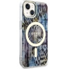 Guess Leopard MagSafe case for iPhone 14 - blue - (GUE002771-0)