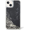 Guess Liquid Glitter Marble case for iPhone 14 - black - (GUE002798-0)