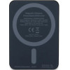 Guess MagSafe 4G Strassed Metal Logo induction power bank 15W 5000mAh - black - (GUE003267-0)