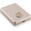 Guess MagSafe 4G Strassed Metal Logo induction power bank 15W 5000mAh - gold - (GUE003268-0)