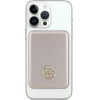 Guess MagSafe 4G Strassed Metal Logo induction power bank 5W 3000mAh - gold - (GUE003264-0)