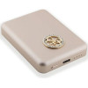 Guess MagSafe 4G Strassed Metal Logo induction power bank 5W 3000mAh - gold - (GUE003264-0)
