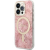 Guess MagSafe case + charger set for iPhone 14 Pro 6.1 - pink - (GUE002578-0)
