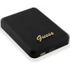 Guess MagSafe Metal Script Logo induction power bank 15W 5000mAh - black - (GUE003265-0)