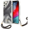Guess Marble Collection iPhone 12 / iPhone 12 Pro Case - Gray - (GUE001341-0)