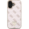 Guess New 4G Triangle Case for iPhone 16 Plus - White - (GUE004127-0)