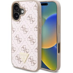 Guess New 4G Triangle iPhone 16 Case - White - (GUE004025-0)