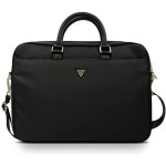 Guess Nylon Triangle Logo bag for a 16 laptop - black - (GUE001000-0)