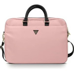 Guess Nylon Triangle Logo bag for a 16 laptop - pink - (GUE001008-0)