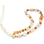 Guess pendant GUSTBOHP Phone Strap brown/brown Beads Bohemia - (GUE002041-0)