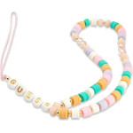 Guess pendant GUSTFLWP Phone Strap pink/pink Heishi Beads - (GUE002047-0)