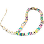 Guess pendant GUSTPEAM Phone Strap multicolor/multicolor Heishi Beads - (GUE002048-0)