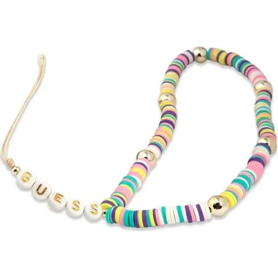 Guess pendant GUSTPEAM Phone Strap multicolor/multicolor Heishi Beads - (GUE002048-0)