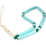 Guess pendant GUSTPEARP Phone Strap blue/blue Heishi Beads - (GUE002044-0)