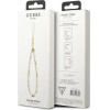 Guess pendant GUSTPEAW Phone Strap white/white Heishi Beads - (GUE002043-0)