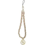 Guess pendant GUTSAS4P Phone Strap pink/pink Chain Metal 4G Charm - (GUE001915-0)