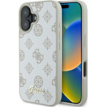 Guess Peony Script Logo MagSafe iPhone 16 Case - White - (GUE004041-0)