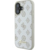 Guess Peony Script Logo MagSafe iPhone 16 Case - White - (GUE004041-0)