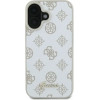 Guess Peony Script Logo MagSafe iPhone 16 Case - White - (GUE004041-0)