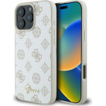 Guess Peony Script Logo MagSafe iPhone 16 Pro Max Case - White - (GUE003892-0)