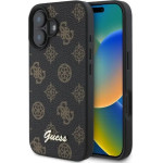 Guess Peony Script MagSafe iPhone 16 Case - Black - (GUE003798-0)