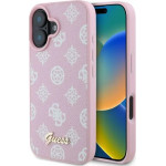 Guess Peony Script MagSafe iPhone 16 Case - Pink - (GUE003802-0)