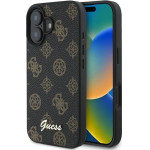 Guess Peony Script MagSafe iPhone 16 Plus Case - Black - (GUE003799-0)